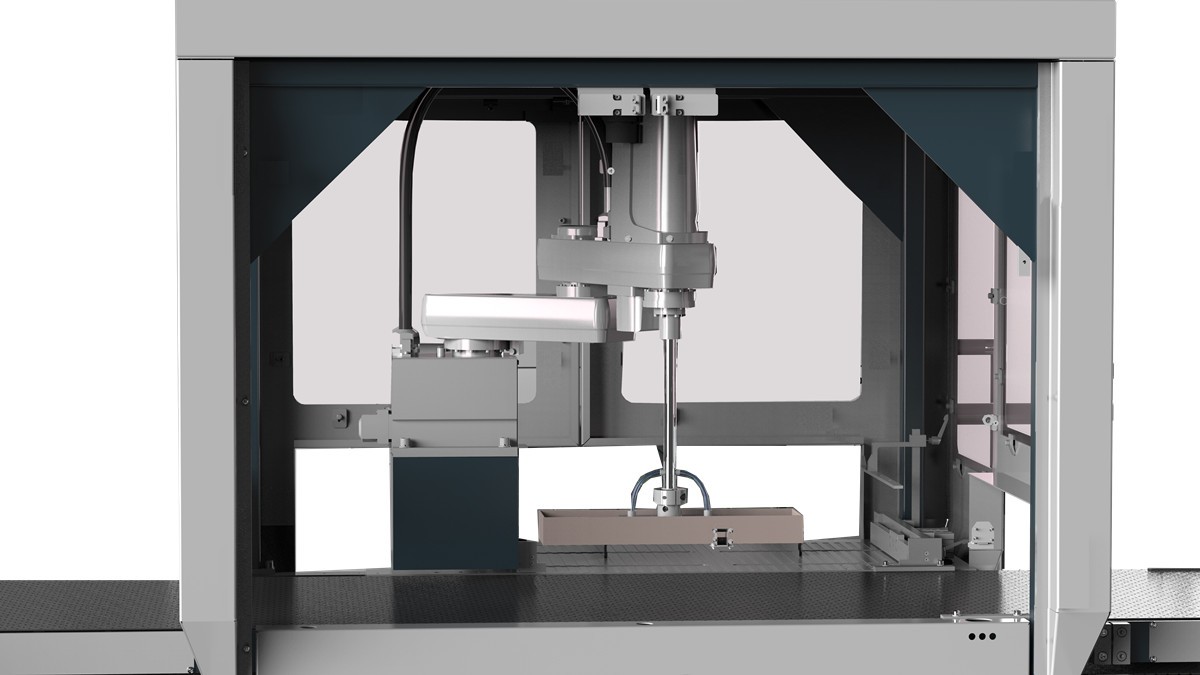 HM-350FX/350E Automatic Gluing and Spotter Machine