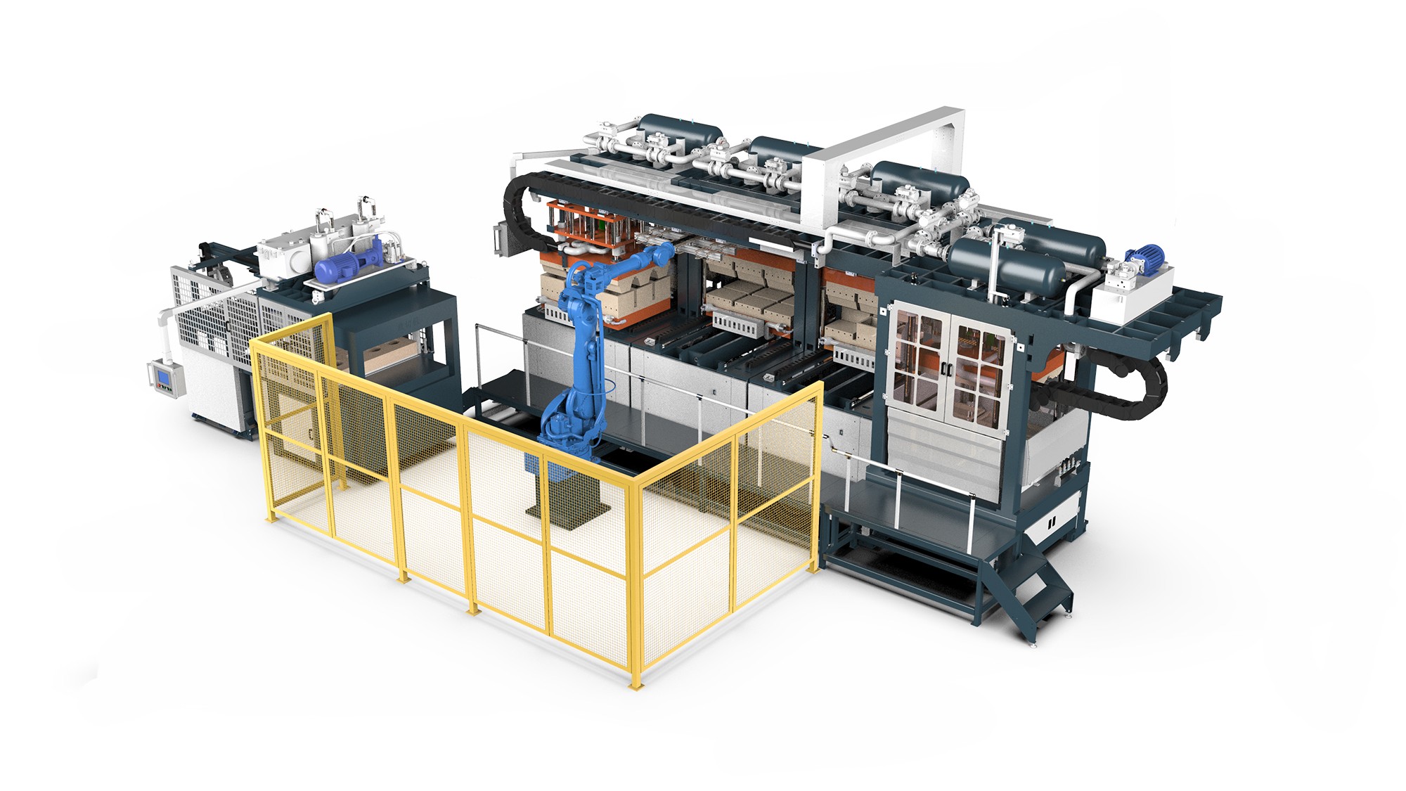 HM-ZX1310 pulp molding machine