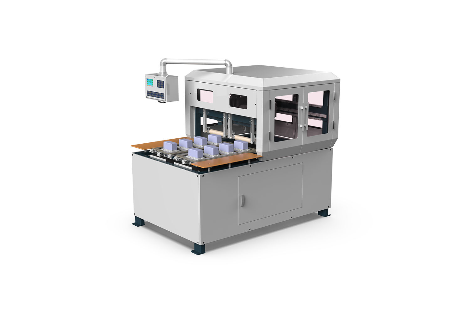 HM-ZX8315 Four-axis Molded Fiber Tray Ring Cutting Machine